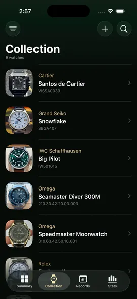 Organize every watch in your collection your way
